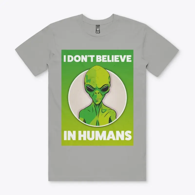 I don't believe in humans